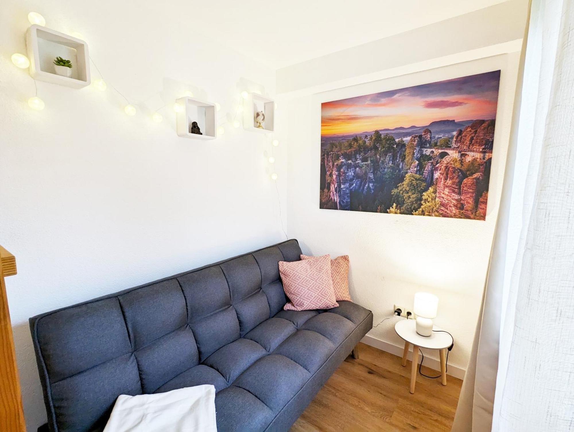 S2 - Urlaubsmagie - Am Wanderweg Mit Terrasse Appartement Sebnitz Buitenkant foto